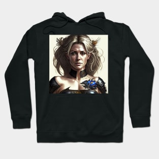 Sci-Fi heroine Hoodie